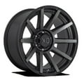 thumbnail image 1 of XD Aluminum Rim XD847 OUTBREAK 20X9in Satin Black with Gray Tint Finish, XD84729068418, 1 of 5