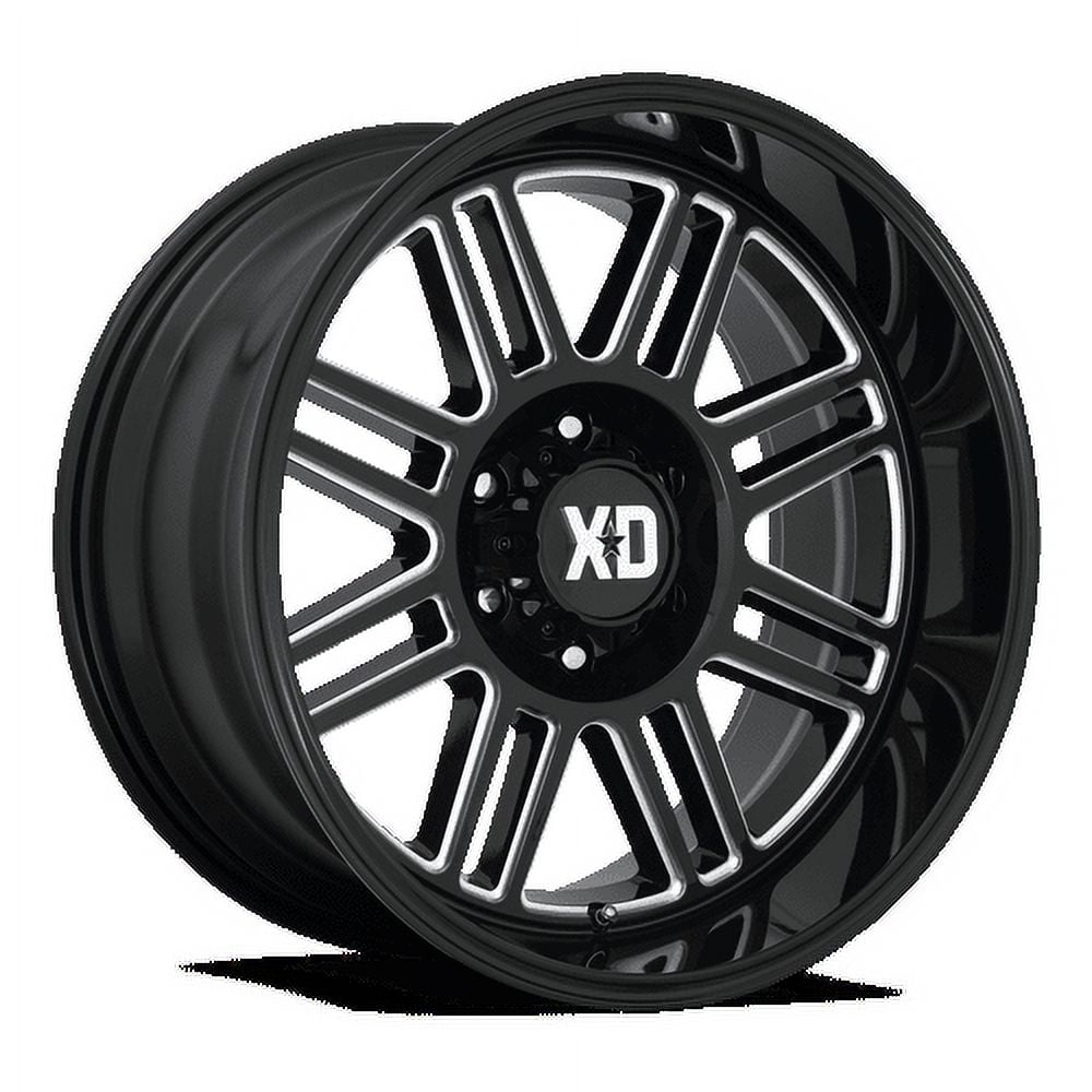 Xd Rim Keys XD Aluminum Rim XD850 CAGE 20X10in Gloss Black Milled Finish ...