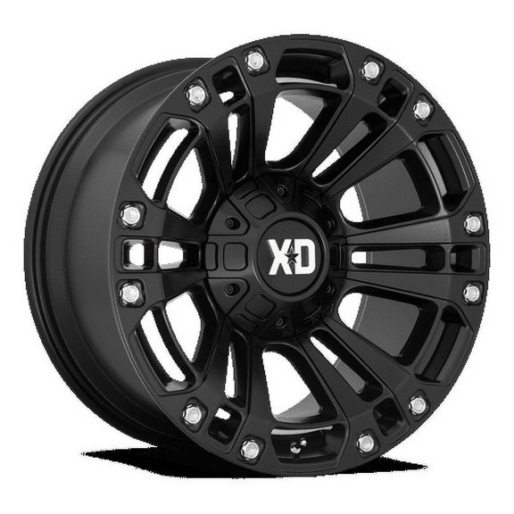 XD Aluminum Rim XD851 MONSTER 3 20X10in Satin Black Finish, XD85121080718N