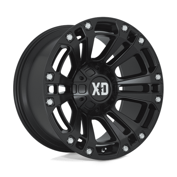 XD Aluminum Rim XD851 MONSTER 3 20X9in Satin Black Finish, XD85129067718