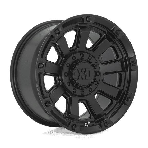 XD Aluminum Rim XD852 GAUNTLET 20X10in Satin Black Finish, XD85221035718N