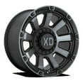 thumbnail image 1 of XD Aluminum Rim XD852 GAUNTLET 20X10in Satin Black with Gray Tint Finish, XD85221080418N, 1 of 5