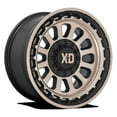 thumbnail image 1 of XD Aluminum Rim XD856 OMEGA 17X9in Satin Black with Bronze Tint Finish, XD85679067618, 1 of 5