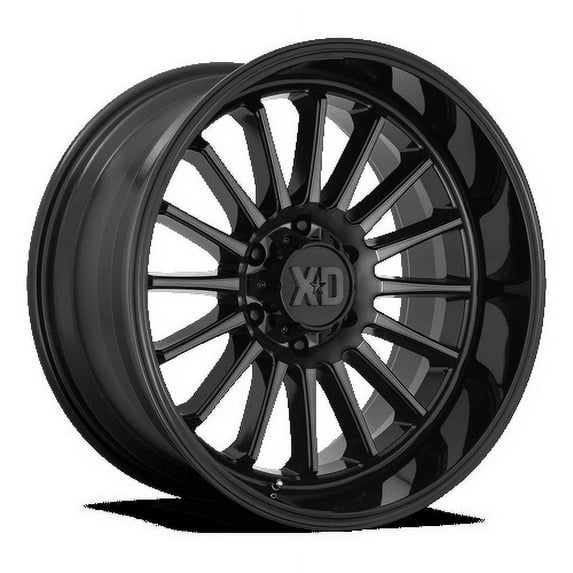 XD Aluminum Rim XD857 WHIPLASH 20X9in Gloss Black with Gray Tint Finish, XD85729085400