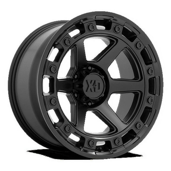 XD Aluminum Rim XD862 RAID 17X9in Satin Black Finish, XD86279050700
