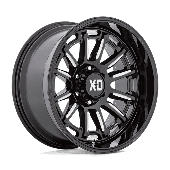 XD Aluminum Rim XD865 PHOENIX 20X9in Gloss Black Milled Finish, XD86529085300