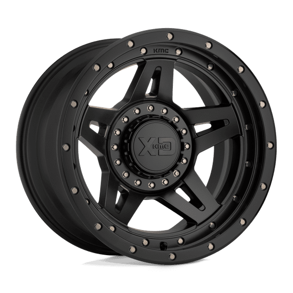 XD Cast Aluminum Rim XD138 20X12 8X170 S-BLK -44MM, XD13821287744N