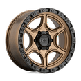 thumbnail image 1 of XD Cast Aluminum Rim XD139 17X9 5X5.0 S-BRONZE S-BLK LP -12MM, XD13979050612N, 1 of 2
