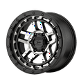 thumbnail image 1 of XD Cast Aluminum Rim XD140 18X8.5 6X5.5 S-BLK MACH 18MM, XD14088568518, 1 of 2