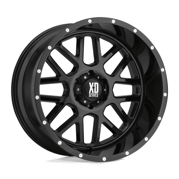XD Cast Aluminum Rim XD820 18X9 8X180 G-BLK 18MM, XD82089088318