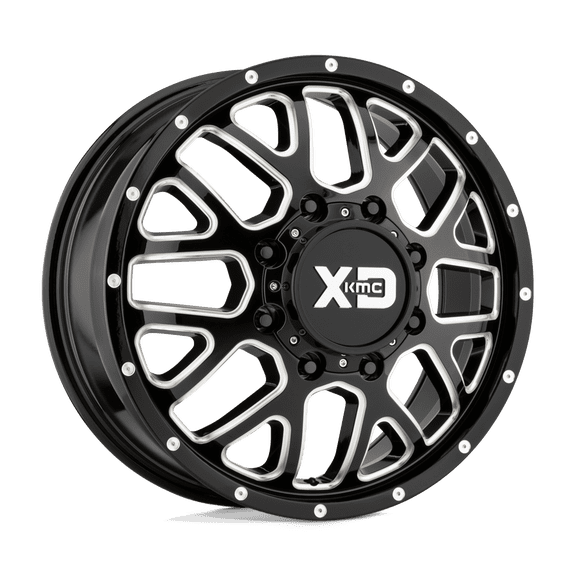 XD Cast Aluminum Rim XD843 20X8.25 8X210 G-BLK MILL 127MM, XD843208893127