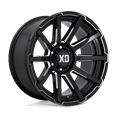 thumbnail image 1 of XD Cast Aluminum Rim XD847 16X8 5X4.5 G-BLK MILL 10MM, XD84768012310, 1 of 4