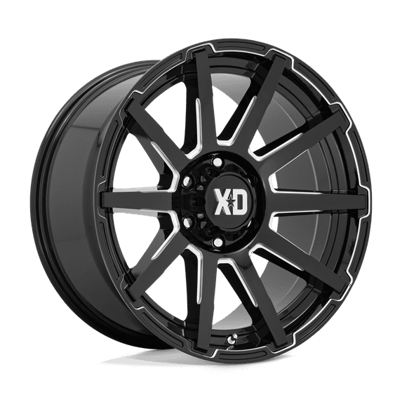 XD Cast Aluminum Rim XD847 20X10 6X135 G-BLK MILL 12MM, XD84721063312