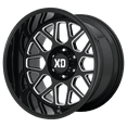 thumbnail image 1 of XD Cast Aluminum Rim XD849 20X12 8X170 G-BLK MILL -44MM, XD84921287344N, 1 of 3