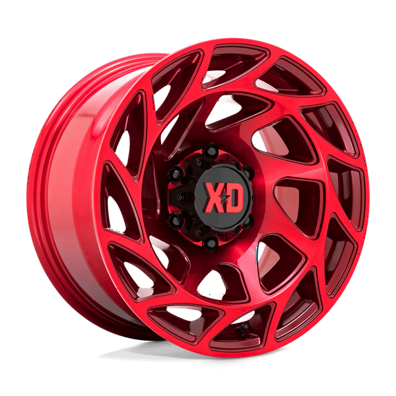 XD Cast Aluminum Rim XD860 20X12 8X170 GL-RED -44MM, XD86021287944N