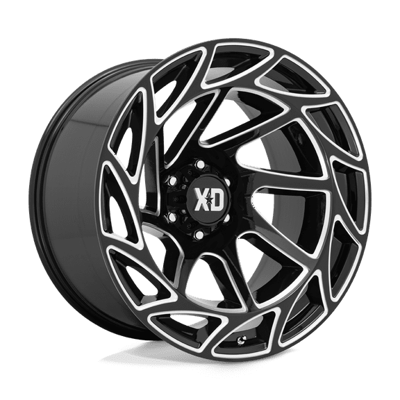 XD Cast Aluminum Rim XD860 22X12 6X5.5 G-BLK MILL -44MM, XD86022268344N