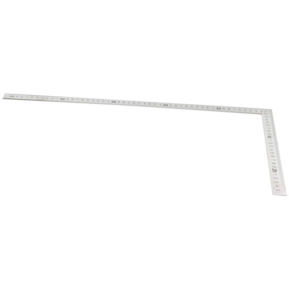 XD-Right Angle Ruler, Framing Square Ruler, 150 x 300mm Stainless Steel ...