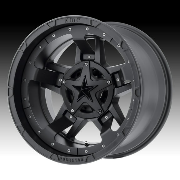 XD Series by KMC Wheels Rs3 17X8 6X120.00/6X139.70 Matte Black (20 Mm) Wheel Rim
