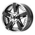 thumbnail image 1 of XD XD811 ROCKSTAR II 20X12 7X150 -44ET 110.5CB PVD WITH MATTE BLACK ACCENTS WHEEL, 1 of 2