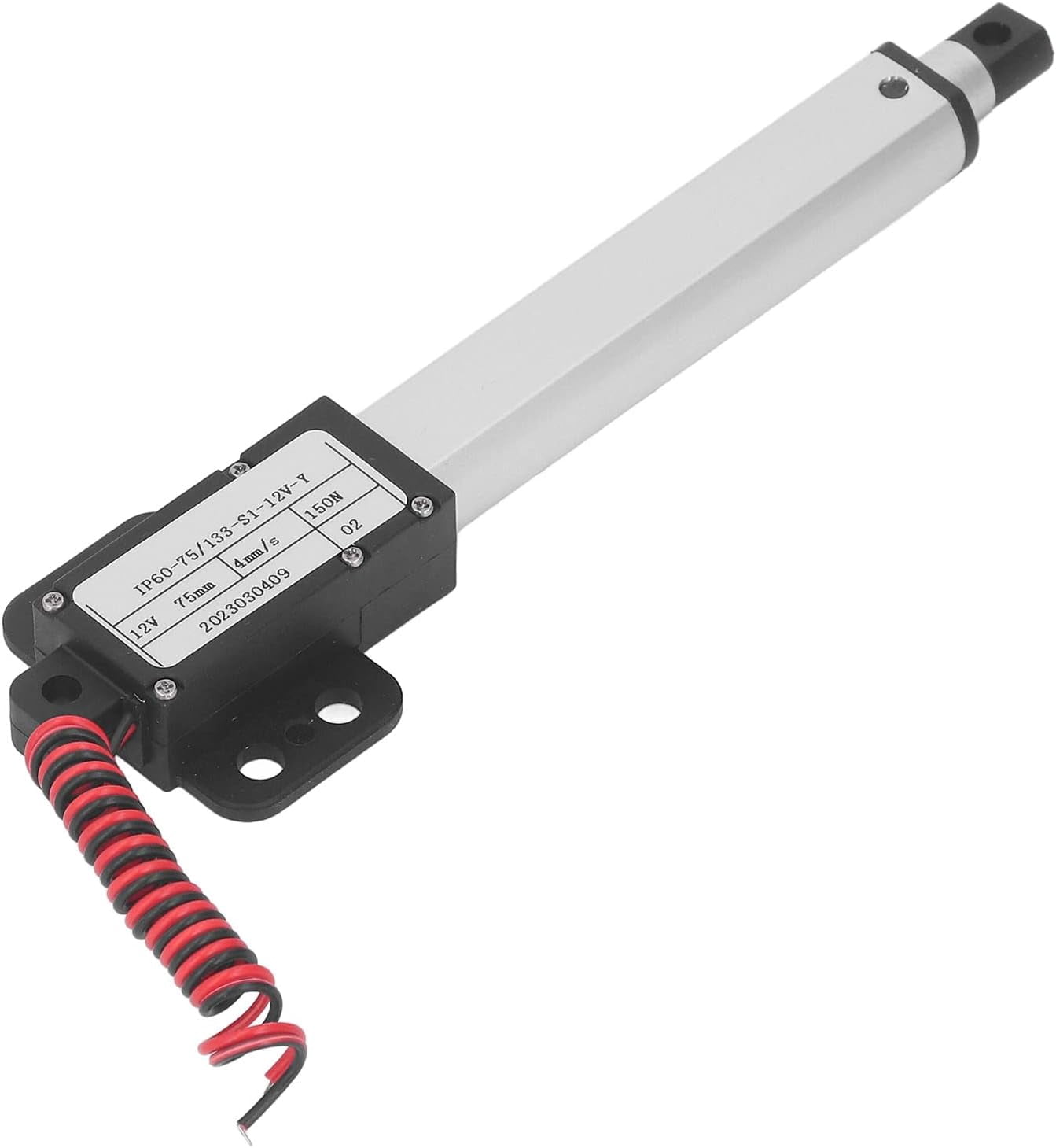 XD2-12V Electric Micro Linear Actuator 150N Thrust 75mm or 3in Stroke ...