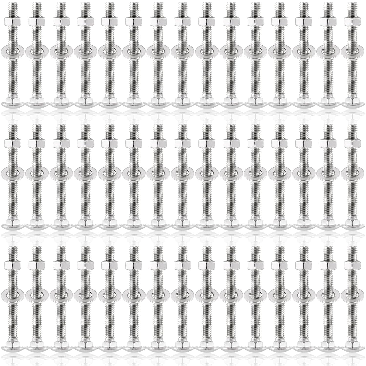 Tornillos Allen Plana - Negro 5/16-18 X 2-1/2 50 Piezas | Envío Gratis