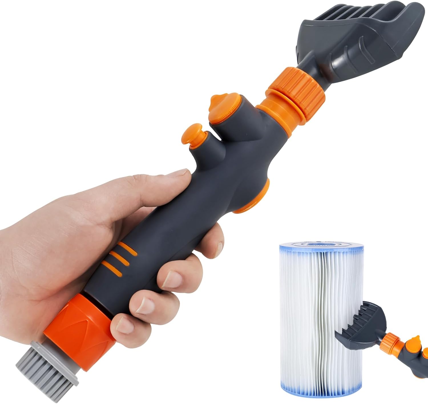XD2-Swimming Pool Cartridge Filter Cleaner Reusable Pool Filter Cleaner ...