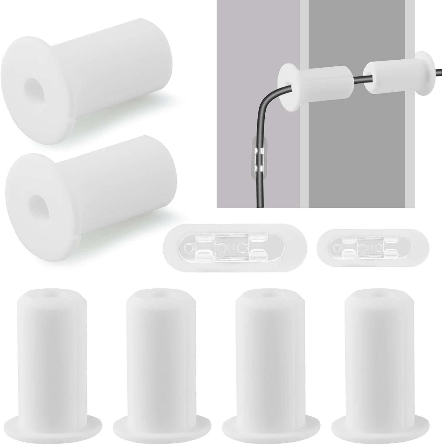 XD3-6 PCS Star-Link Wall Grommets 3/4 Inch Rubber Wall Bushing Grommet ...