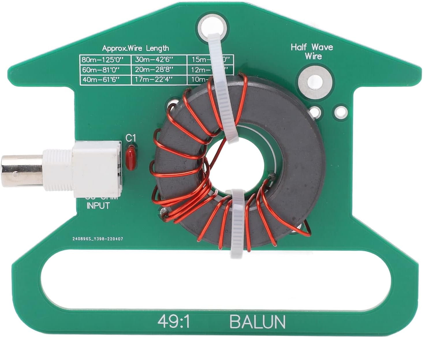 XD3-No Tune End Fed Half Antenna Module Shortwave Radio Balun Antenna ...