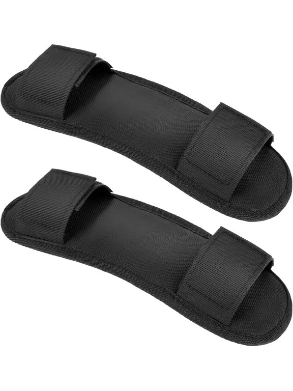 XD4-2 Pcs Soft Shoulder Strap Pad, Thick & Breathable Backpack Strap Pads, Removable Shoulder Pads for Bag Straps, Shoulder Straps for Bags(Black, 8.86 x 2.76 Inch)*04