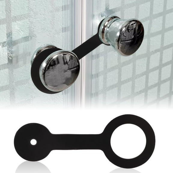 XD4-2pcs RV Shower Door Travel Latch Strap, Silicone RV Shower Door Lock Strap Camper Shower Door Latch Accessories for Traveling RV Camper Trailer*04