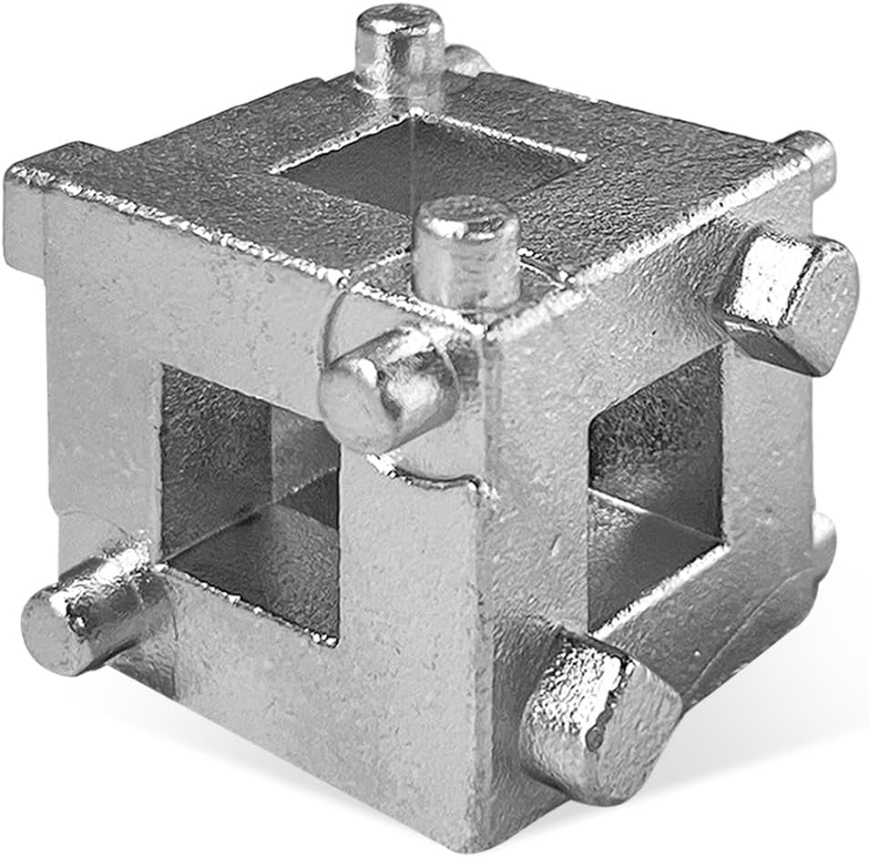 Rear Disc Brake Piston Remover Tool - 3/8" Drive Cube Tool For Most Cars & Trucks (Pack Of 5) - View #9