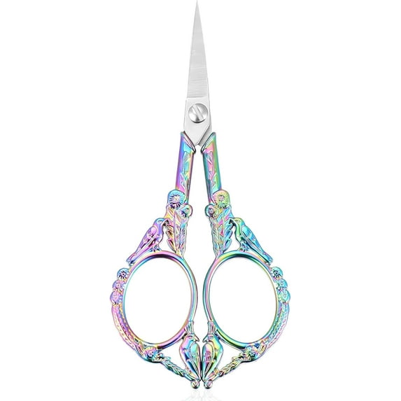 XD4-Sewing Scissors Embroidery Craft Crochet Scissors, Sewing Craft Crochet Scissors Yarn Scissors Small Scissors All Purpose for Sewing, Cross Stitching, Crafts, Arts & Crafts*04