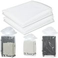 thumbnail image 1 of XD5-12 Pack Clear Gaint Storage Bags 40" x 60" Large Clear Plastic Bags Luggage Storage Bags Extra Large Plastic Moving Bags for Luggage, Suitcase, Furniture, Chair, Comforter,-5, 1 of 7