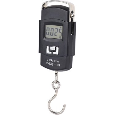 Digital Hanging Scale 660lb/300kg - Big LCD Handheld Crane Scale For Luggage, Fishing & Outdoor