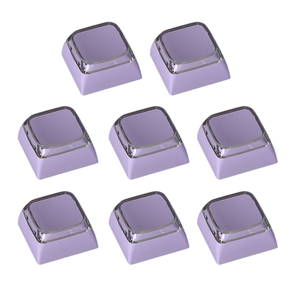 XDA Height Keycap Set of 8 for Mechanical Keyboards with Backlight Easy to Clean and Classical Color Optional
