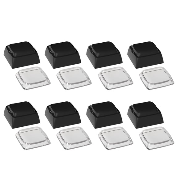 XDA Profile PBT+PC Keycaps 8Pcs/Set for For Mechanical Keyboards For Office Use Gaming and Keyboard Projects