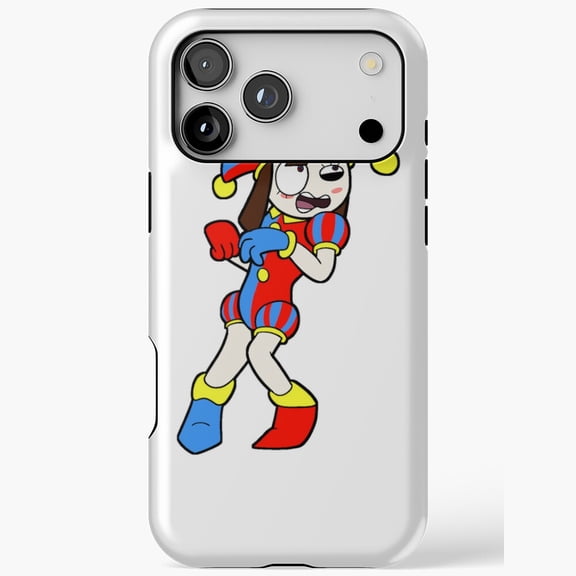 XDDCC 1 Digital Circus Glitch Meme Fan Compatible Phone Case for iPhone 11 12 13 14 15 16 17 Pro Max