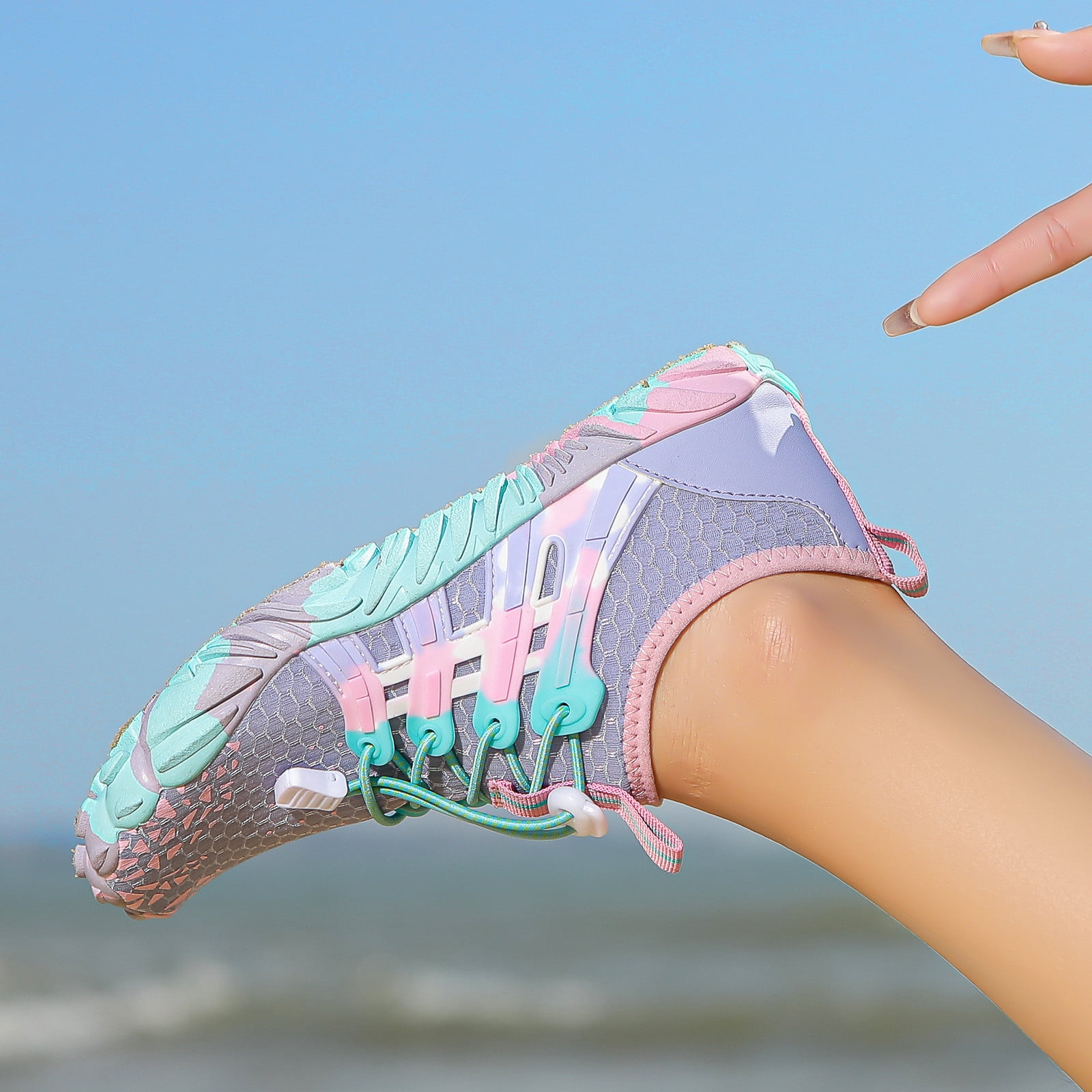 AMANDINE FRILL SWIM SHOES main image 1