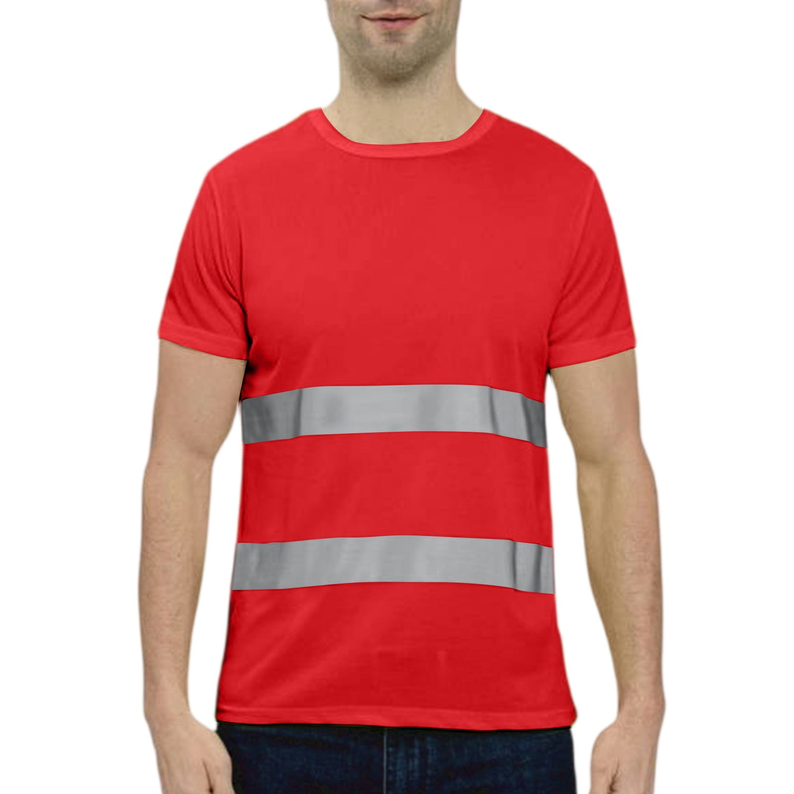 XDDLITP Hi Vis Shirts for Men/women Reflective High Visibility Short ...