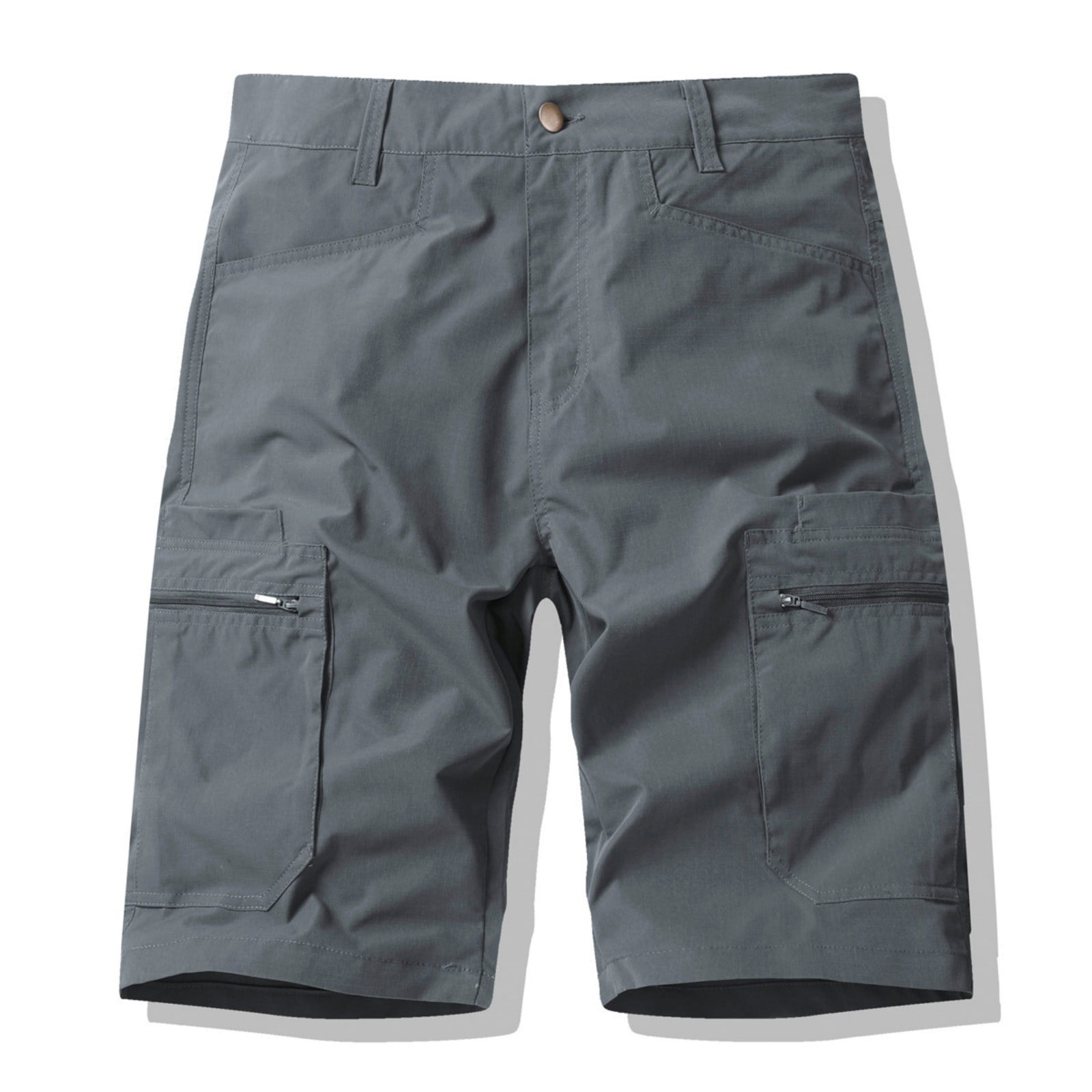 SPOSULEI Men's Athletic Hiking Shorts – Water Resistant Quick-Dry Lightweight Shorts With Zipper Pockets - View #4
