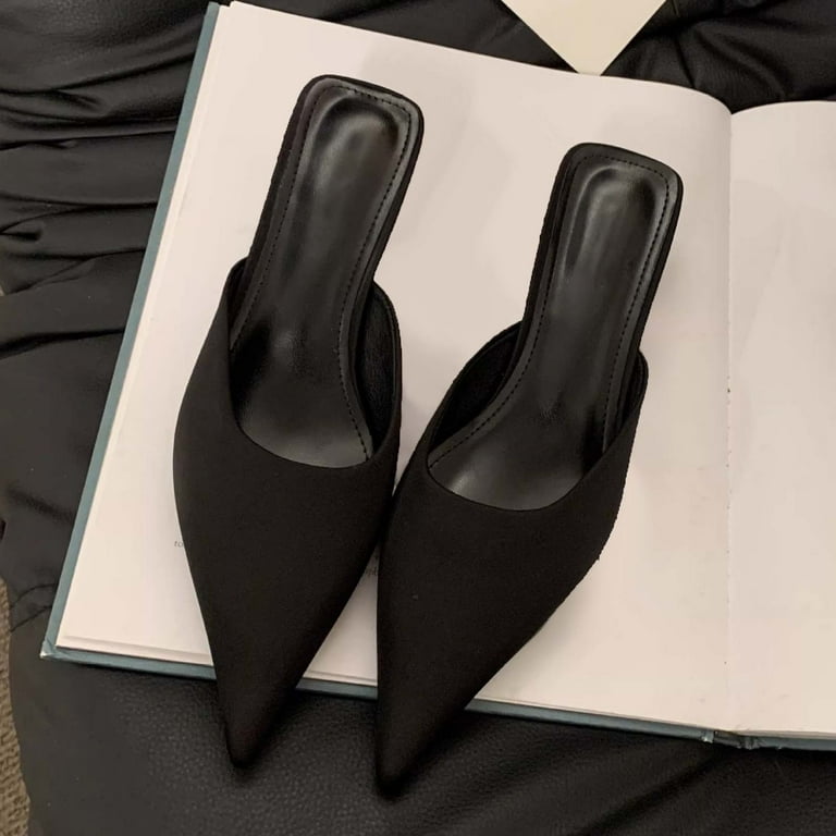 XDDLITP Wide Toe Box Work Style: Women's Fashionable Pointed