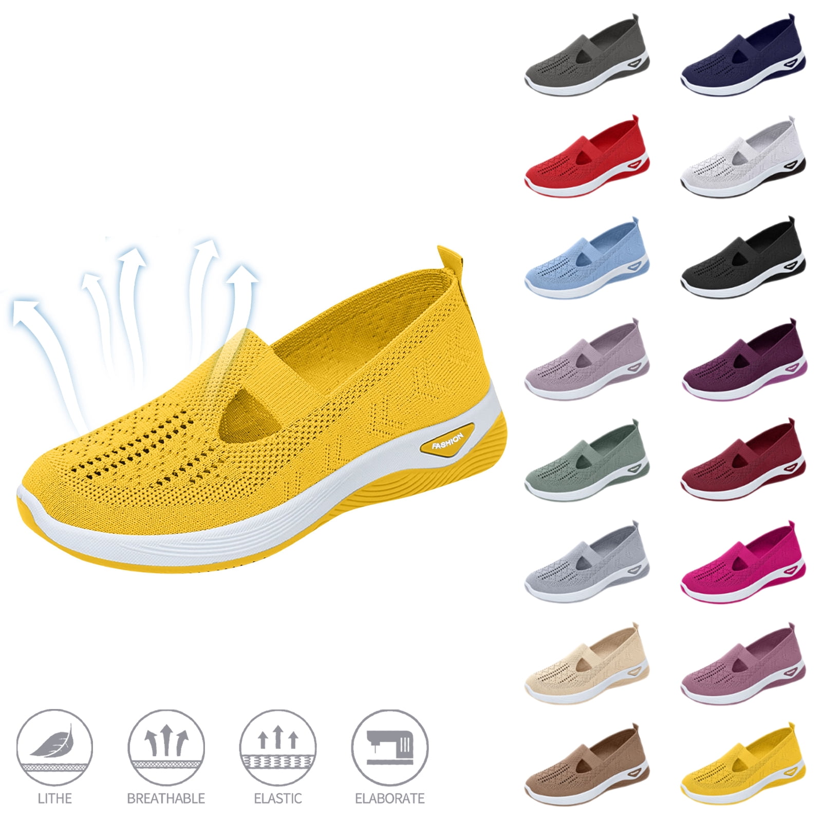Women’s Lightweight Orthopedic Walking Shoes for Ultimate All-Day Comfort