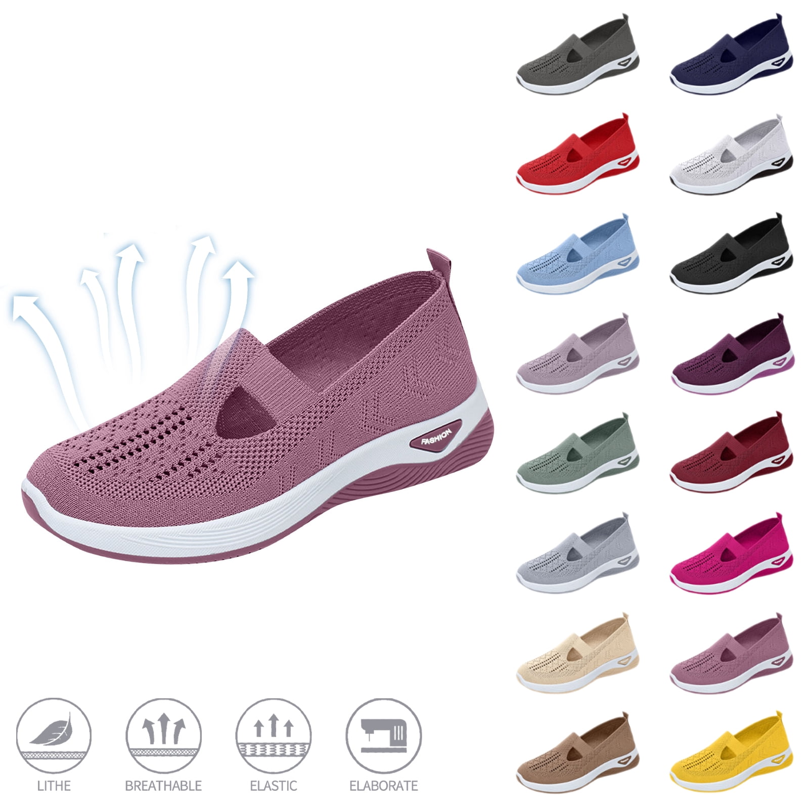 Velora white - Women’s Orthopedic Shoes – Comfort, Style & Support for Everyday Walking