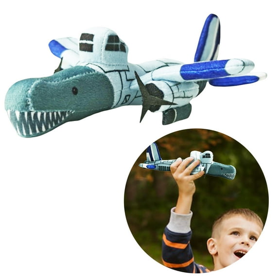XDDST 10 Inch Soft Plush Toy Cute Stuffed Airplane Toys Airplane Travel Essentials Kids Sensory Toy