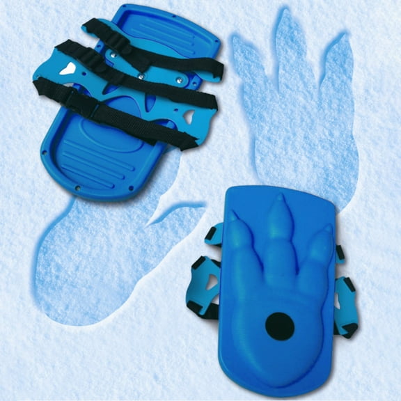 XDDST 11x6 Inch Toddler Snow Prints Snowshoes Animal Foot Print Winter Snowshoes for Child Outdoor Activity