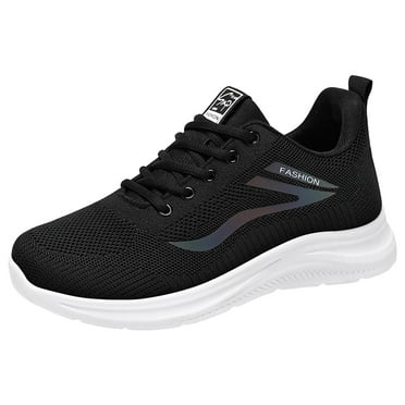 XDDST Black Mens Walking Shoes Slip On Men Casual Shoes Fashionable Sports Shoes New Pattern Simple Solid Color Lace Up Non Slip and Comfortable Shoes