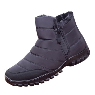 Winter Boots Christmas Men Warm Plush Men Shoes Waterproof Snow Boots Antiskid A Boots For Men
