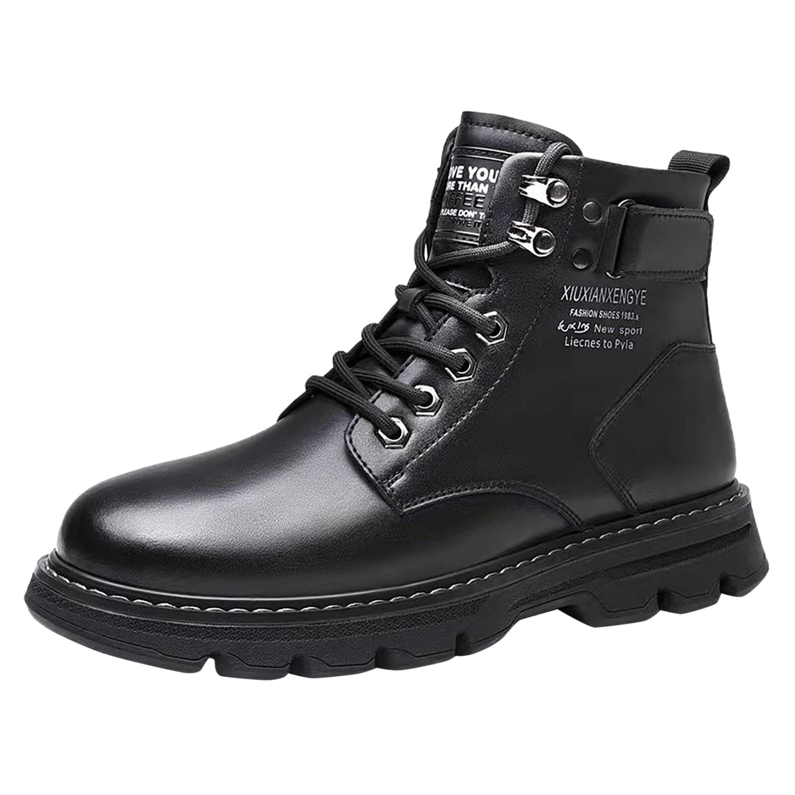 XDDST Boots for Men Fashion Style Men Breathable Comfortable Leisure