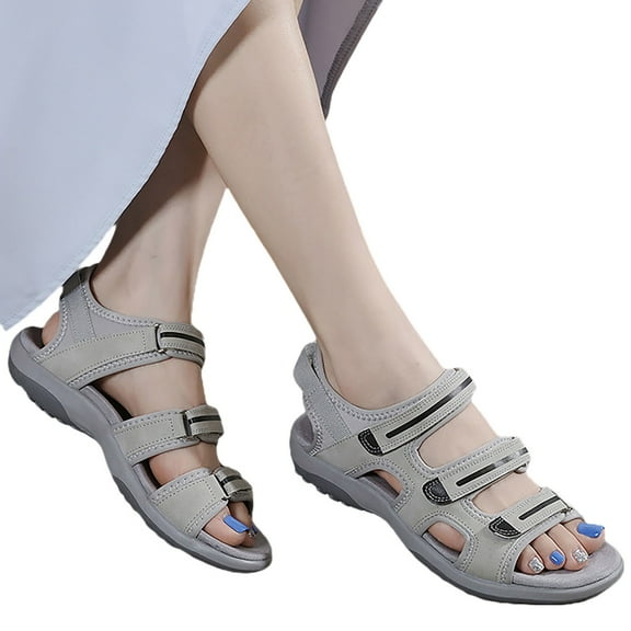 XDDST Comfortable Womens Sandals Flip Flops Women's Sports Style Sandals Comfortable and Wear Flat Shoes