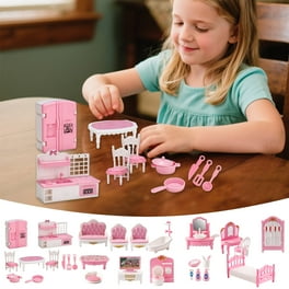 Dollhouse Furniture Miniature Doll Stuff Wooden Dollhouse